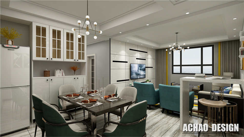 龍湖九里晴川-現(xiàn)代簡約-臥室設計效果圖