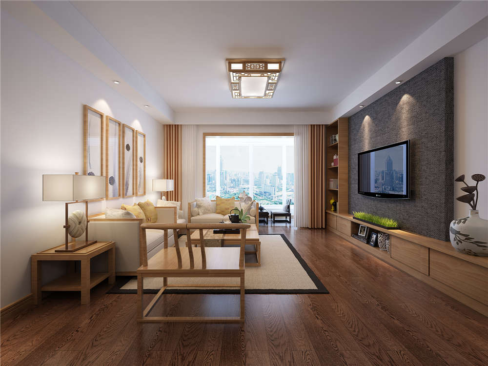 龍湖九里晴川-現(xiàn)代簡約-臥室設(shè)計效果圖