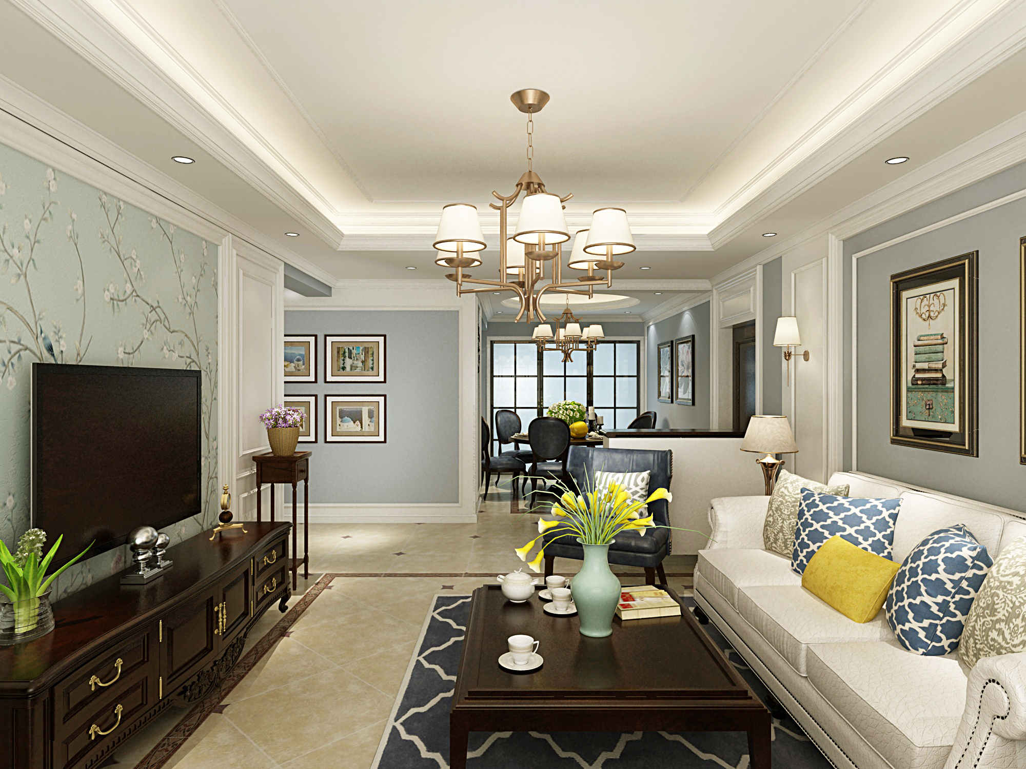 龍湖九里晴川-現(xiàn)代簡約-臥室設(shè)計(jì)效果圖