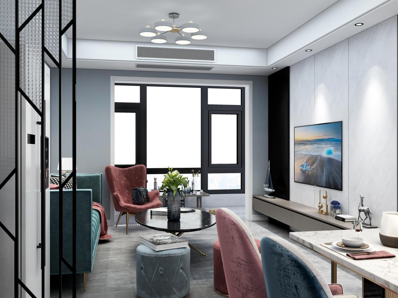 龍湖九里晴川-現(xiàn)代簡約-臥室設(shè)計效果圖