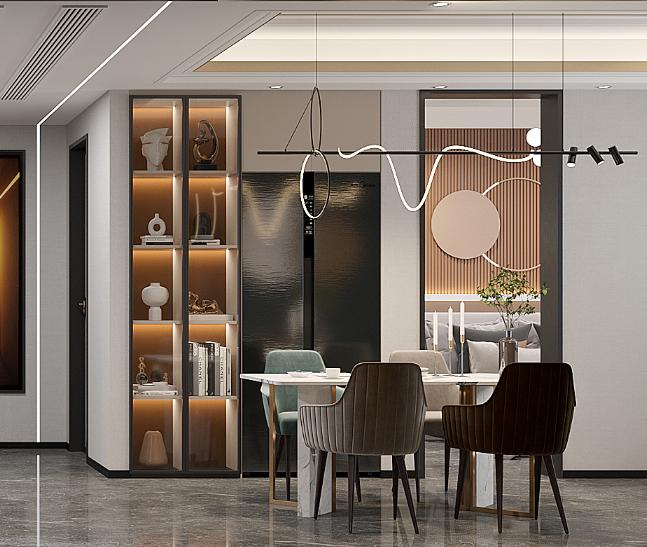 龍湖九里晴川-現(xiàn)代簡約-臥室設(shè)計效果圖